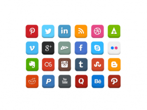 social net logos