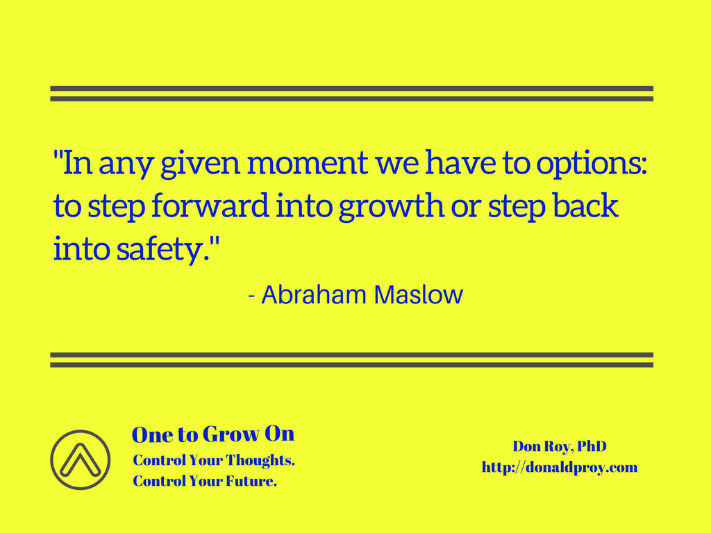 Abraham Maslow quote